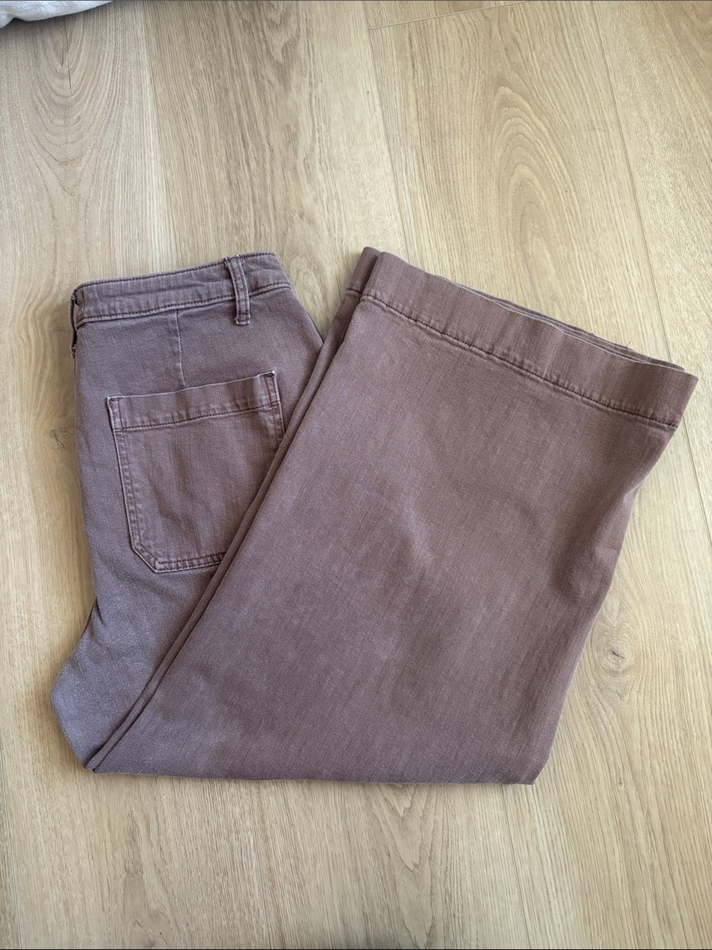Sonoma Wide-Leg Pants in Washes Brown